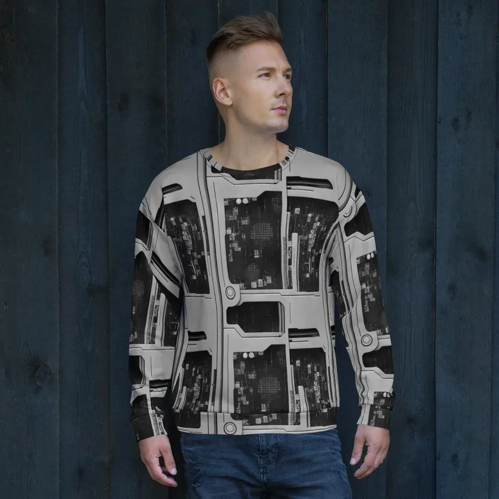 Concrete Harmony on Sweatshirt — Front