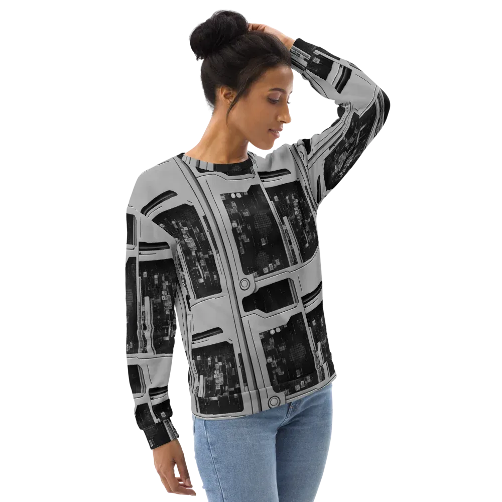 Concrete Harmony on Sweatshirt — Right Front