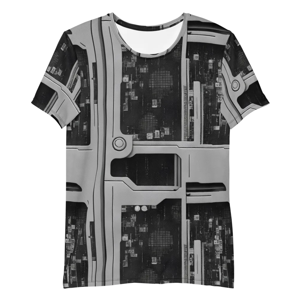 Concrete Harmony on Men's Athletic T-Shirt — Front