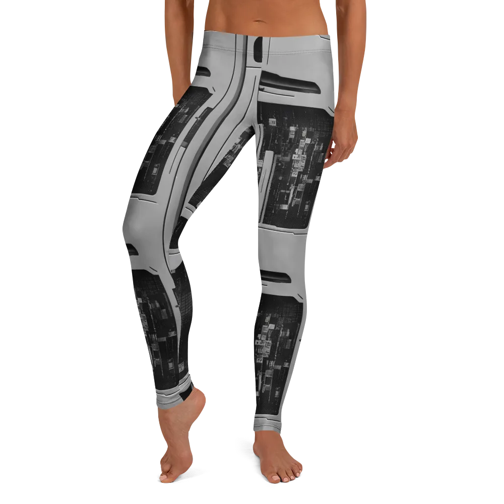 Concrete Harmony on Leggings — Front
