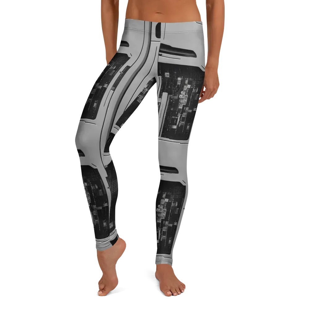 Concrete Harmony on Leggings — Front