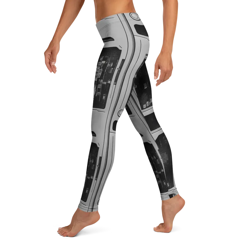 Concrete Harmony on Leggings — Left