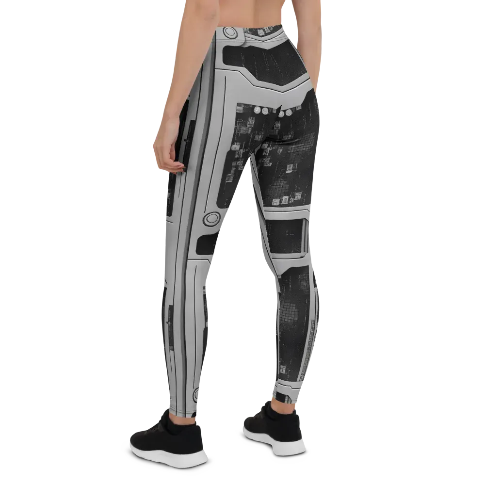 Concrete Harmony on Leggings — Back