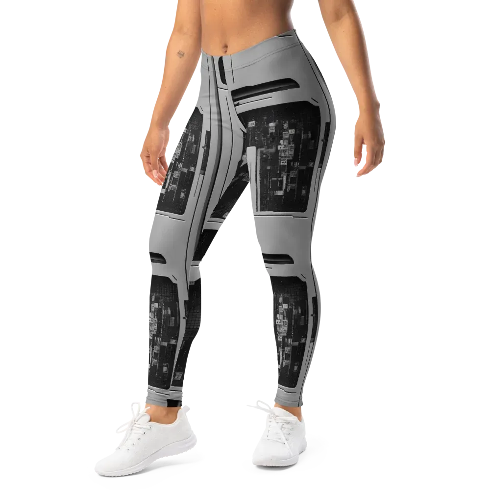 Concrete Harmony on Leggings — Left Front