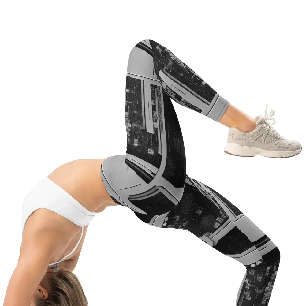 Concrete Harmony on Leggings — Right