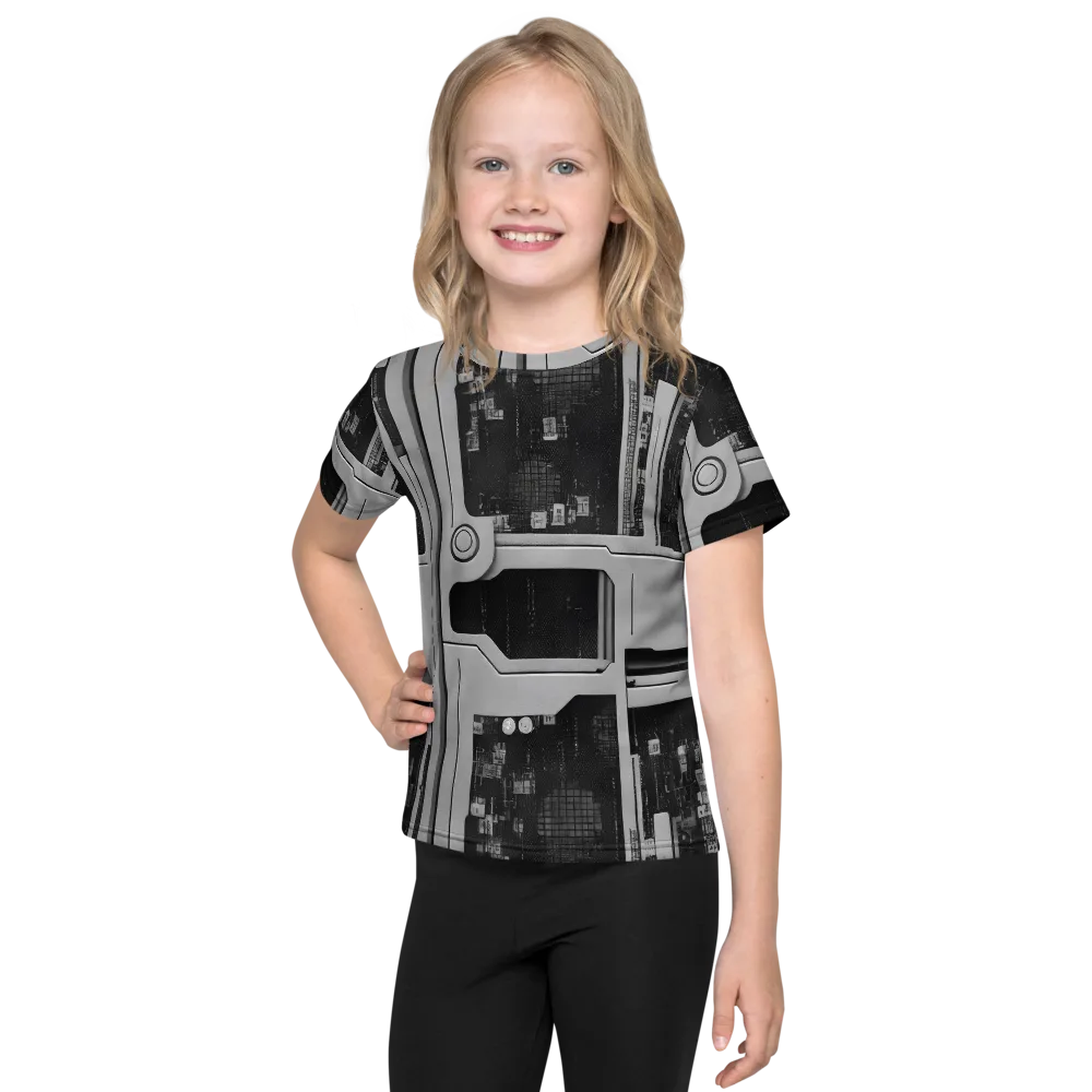 Concrete Harmony on Kids Crew Neck T-Shirt — Front