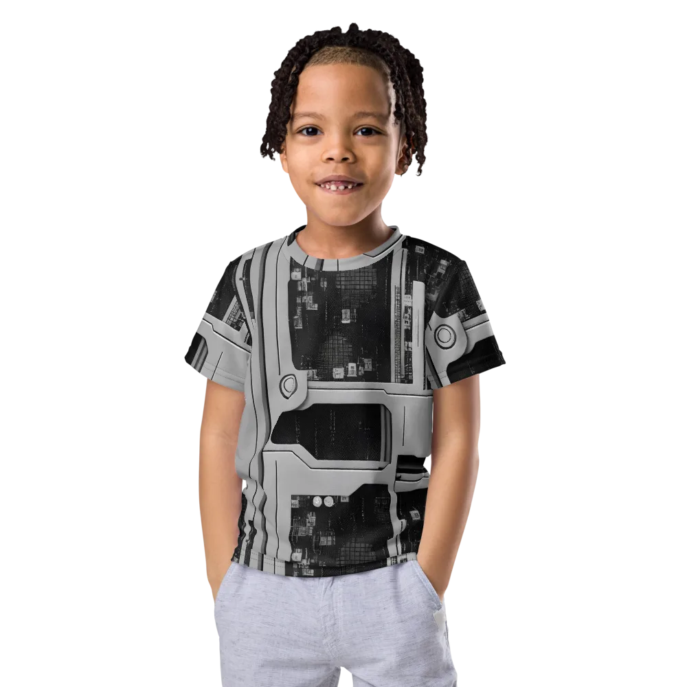 Concrete Harmony on Kids Crew Neck T-Shirt — Front