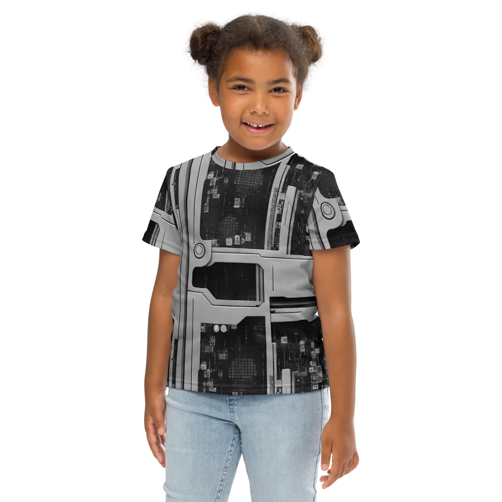 Concrete Harmony on Kids Crew Neck T-Shirt — Front