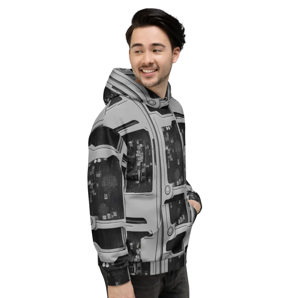 Concrete Harmony on Hoodie — Right