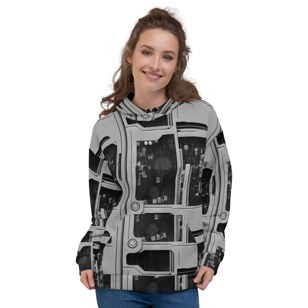 Concrete Harmony on Hoodie — Front
