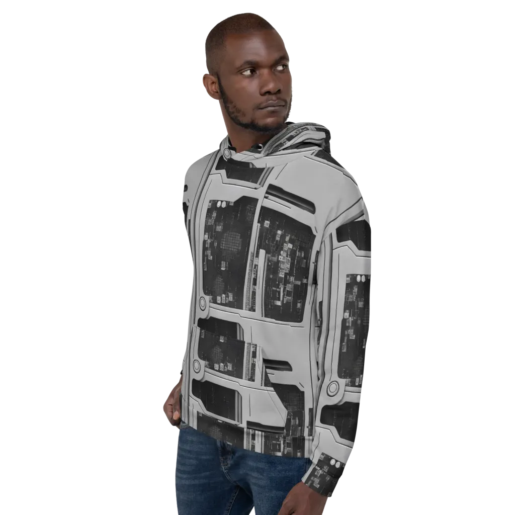 Concrete Harmony on Hoodie — Left