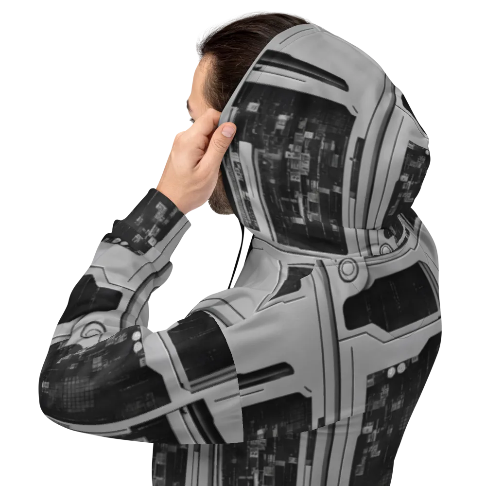 Concrete Harmony on Hoodie — Back