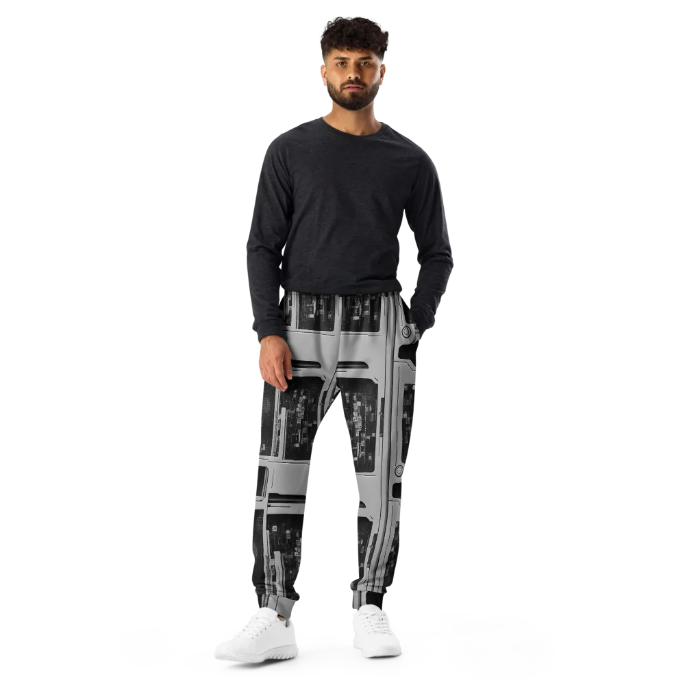 Concrete Harmony on Men's Joggers — Front
