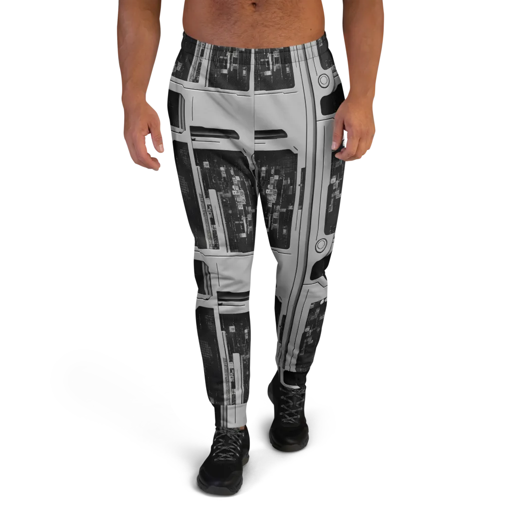 Concrete Harmony on Men's Joggers — Front