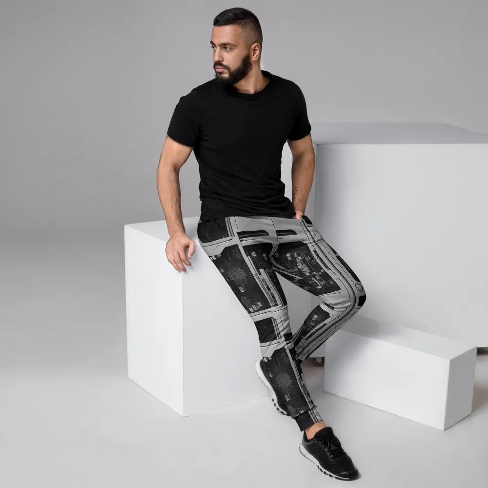 Concrete Harmony on Men's Joggers — Right