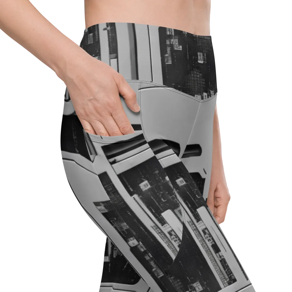 Concrete Harmony on Leggings with Pockets — Product details