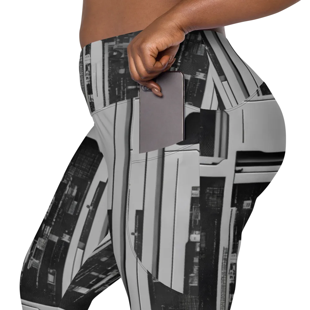 Concrete Harmony on Leggings with Pockets — Product details 2