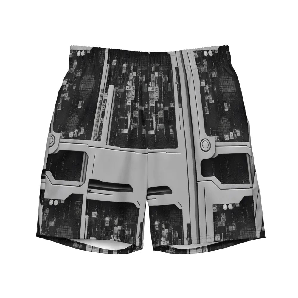 Concrete Harmony on Swim Trunks — Front