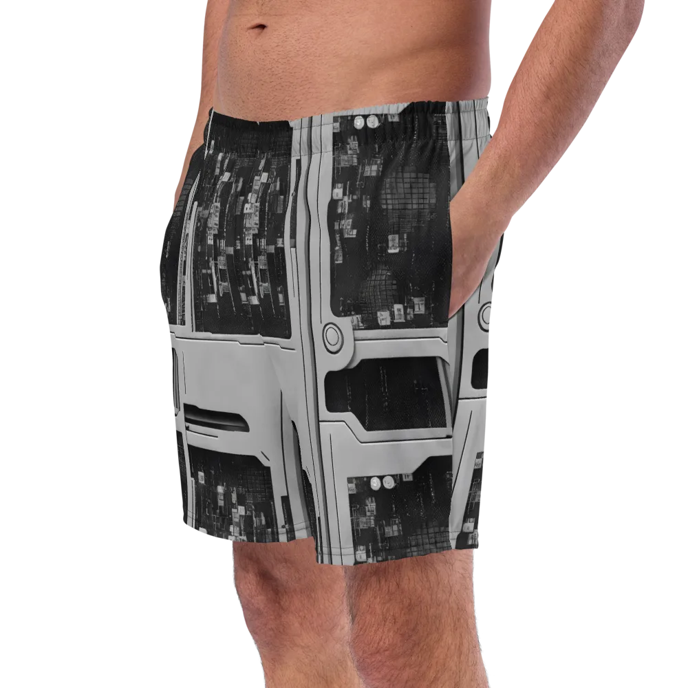 Concrete Harmony on Swim Trunks — Left Front