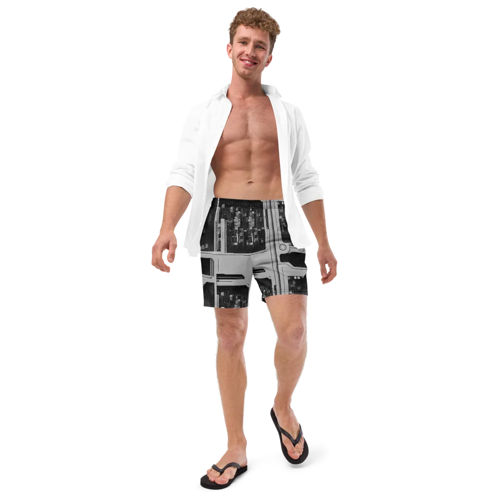 Concrete Harmony on Swim Trunks — Front
