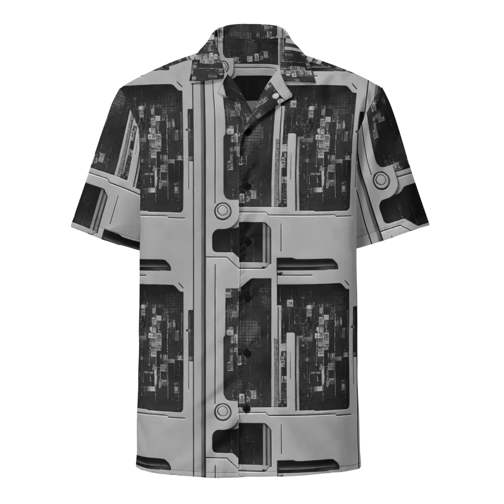 Concrete Harmony on Button Shirt — Front