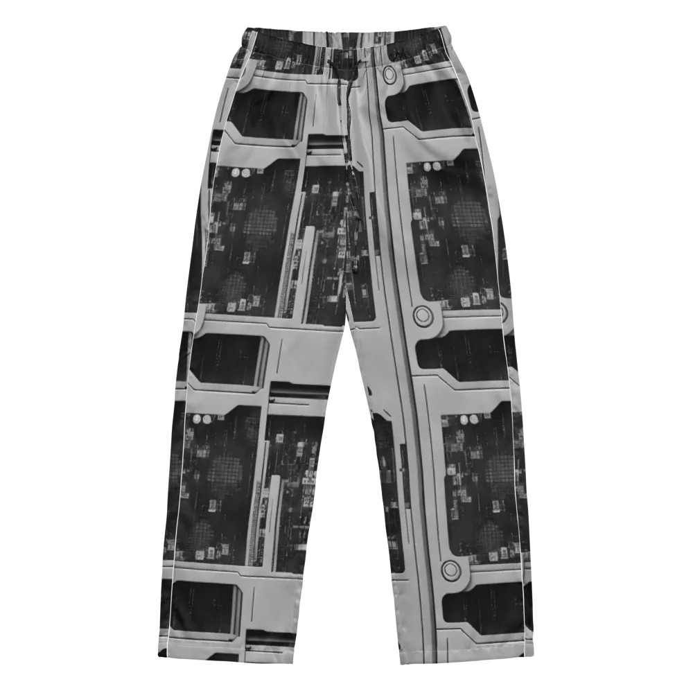 Concrete Harmony on Women's Pajama Pants — Front