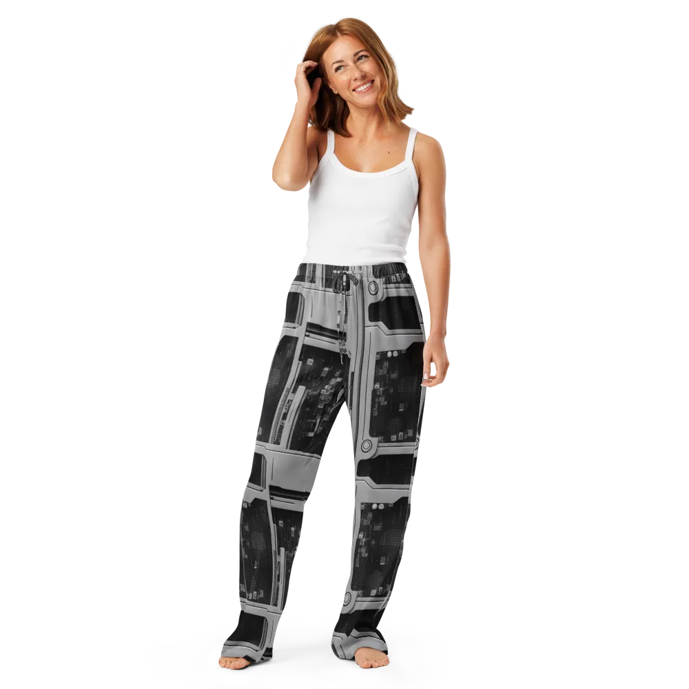 Concrete Harmony on Women's Pajama Pants — Front