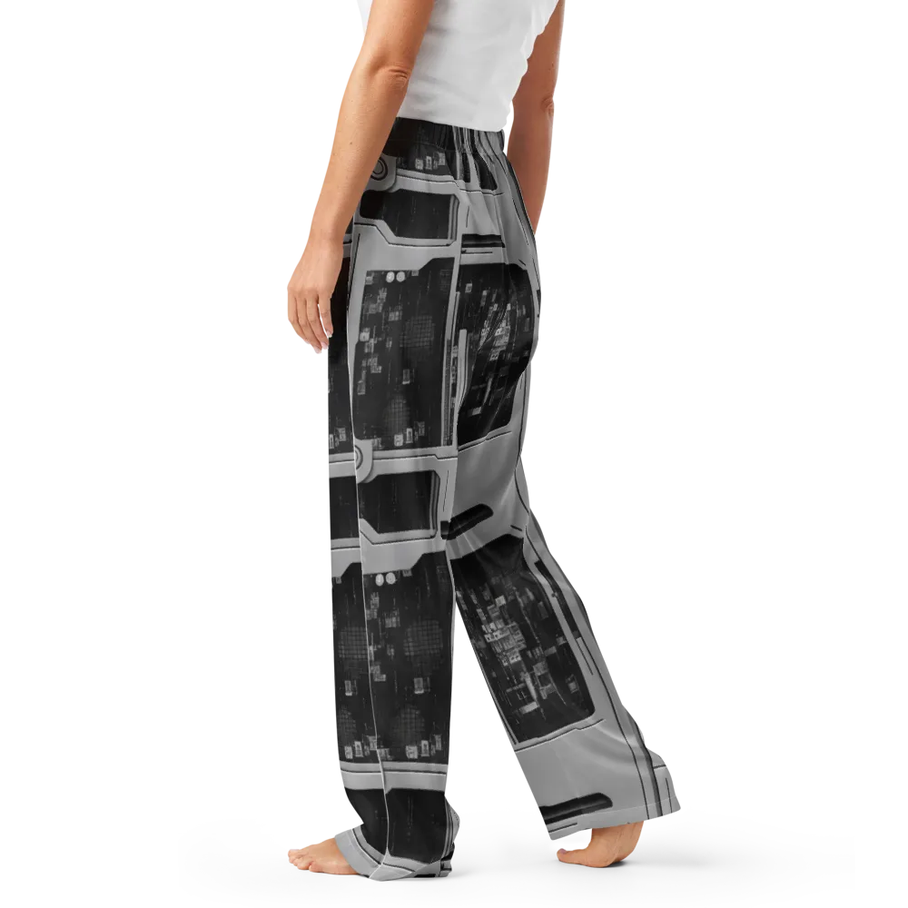 Concrete Harmony on Women's Pajama Pants — Left