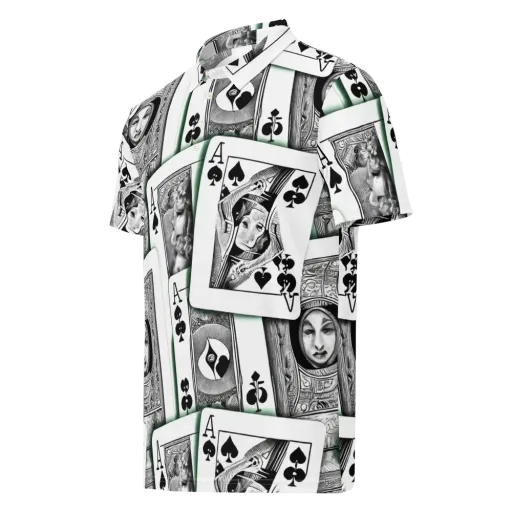 Intense, By Bunny Yeager on a Men's Slim Fit Polo Shirt