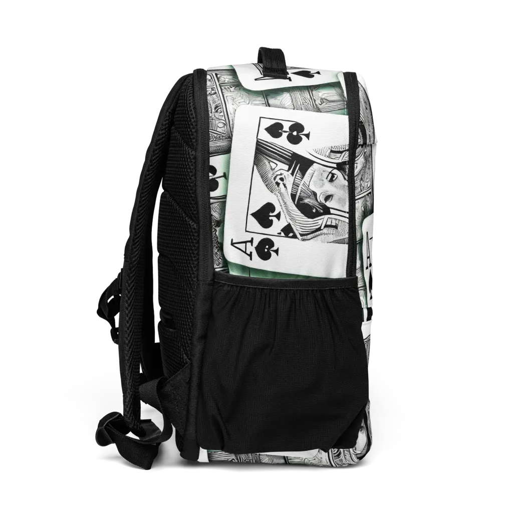 Intense, By Bunny Yeager on Utility Backpack — Right