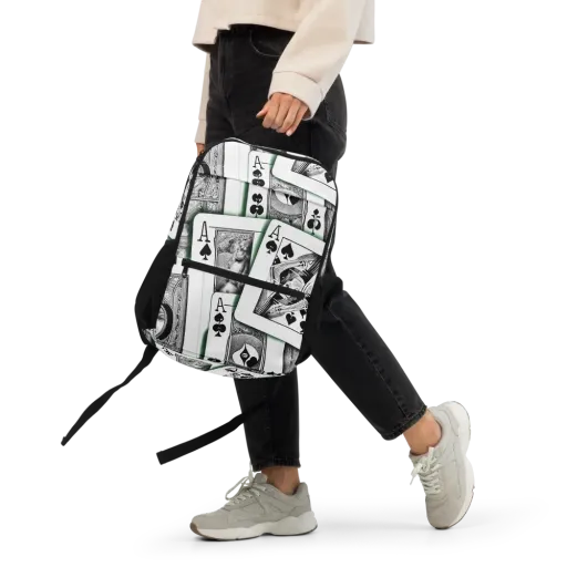 Intense, By Bunny Yeager on a Utility Backpack