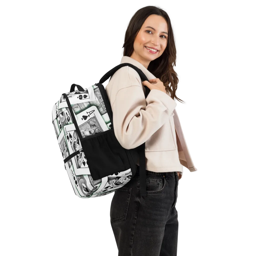 Intense, By Bunny Yeager on Utility Backpack — Right