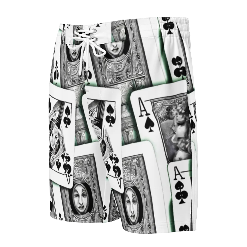 Intense, By Bunny Yeager on Men's Board Shorts — Front