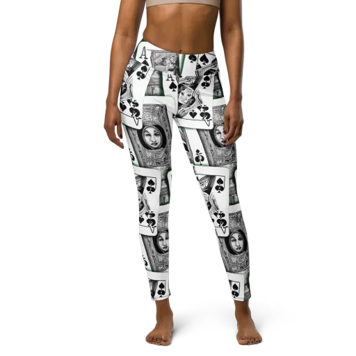 Intense, By Bunny Yeager on a Yoga Leggings