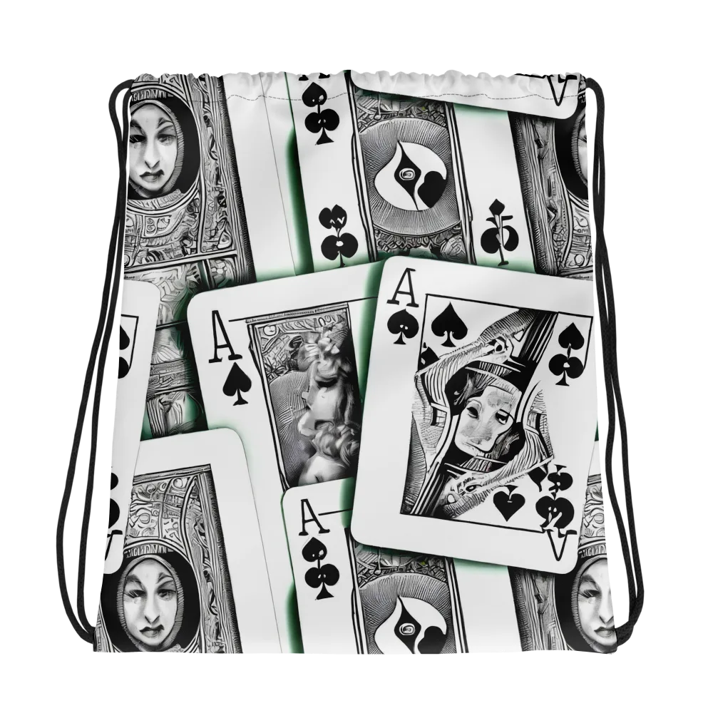 Intense, By Bunny Yeager on Drawstring Bag — Photo