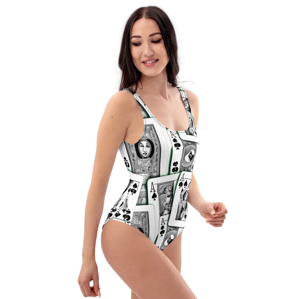 Intense, By Bunny Yeager on One-Piece Swimsuit — Right