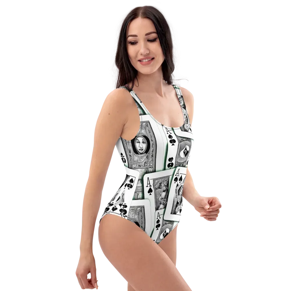 Intense, By Bunny Yeager on One-Piece Swimsuit — Right