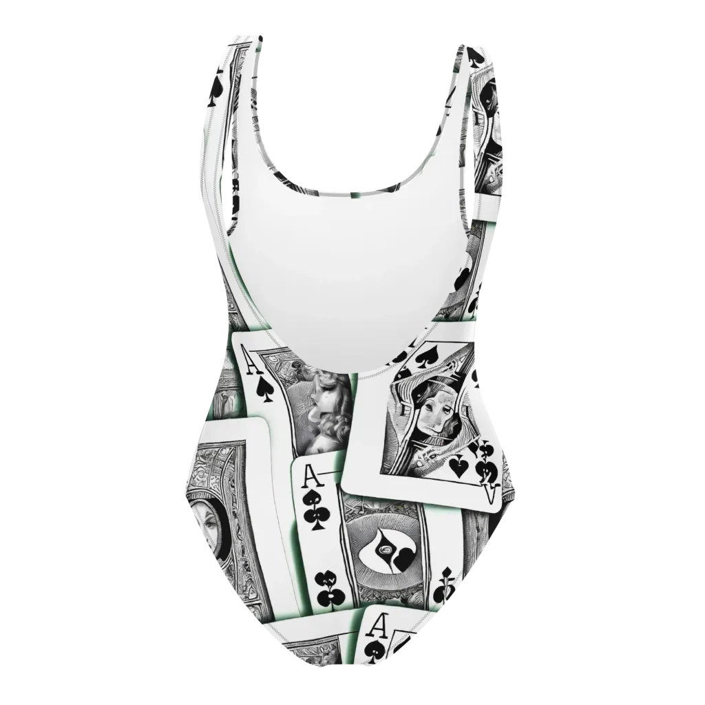 Intense, By Bunny Yeager on One-Piece Swimsuit — Back