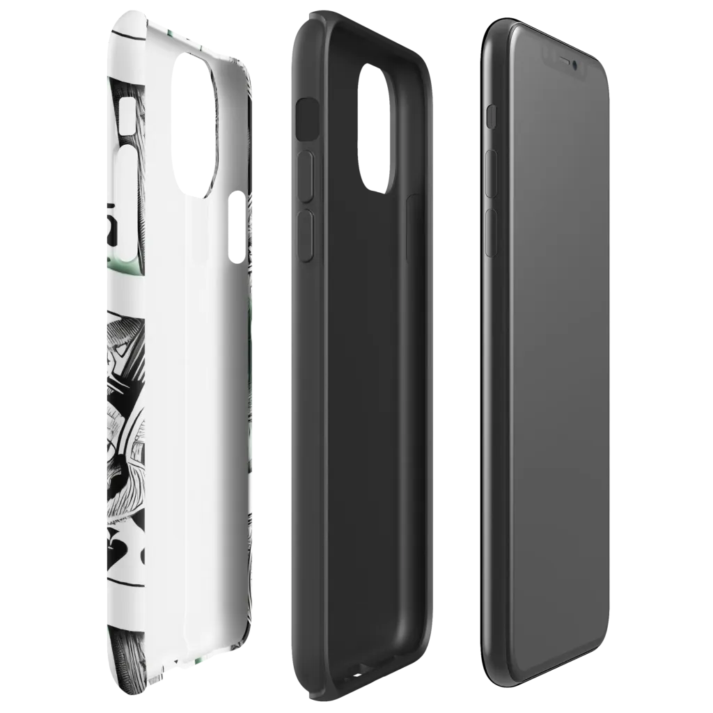Intense, By Bunny Yeager on Tough Case for iPhone® — Right