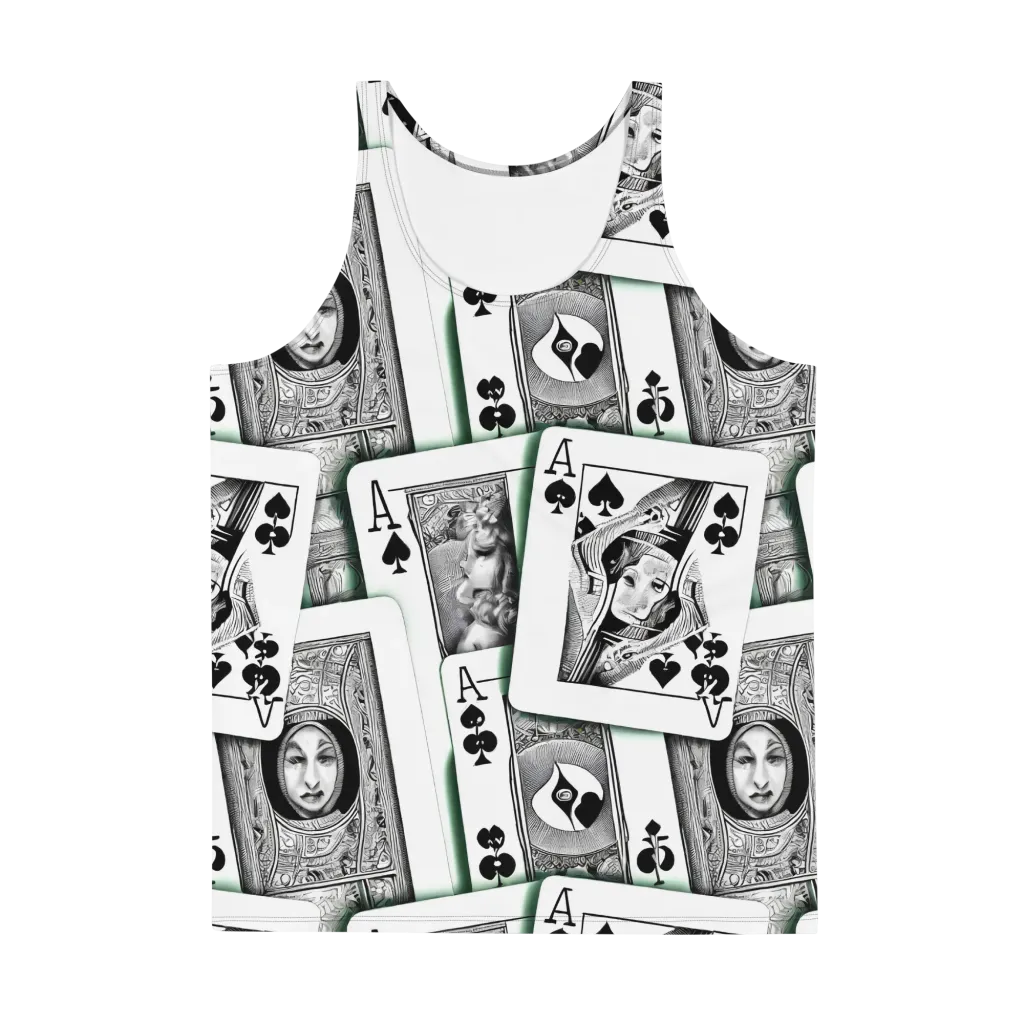 Intense, By Bunny Yeager on Men's Tank Top — Front