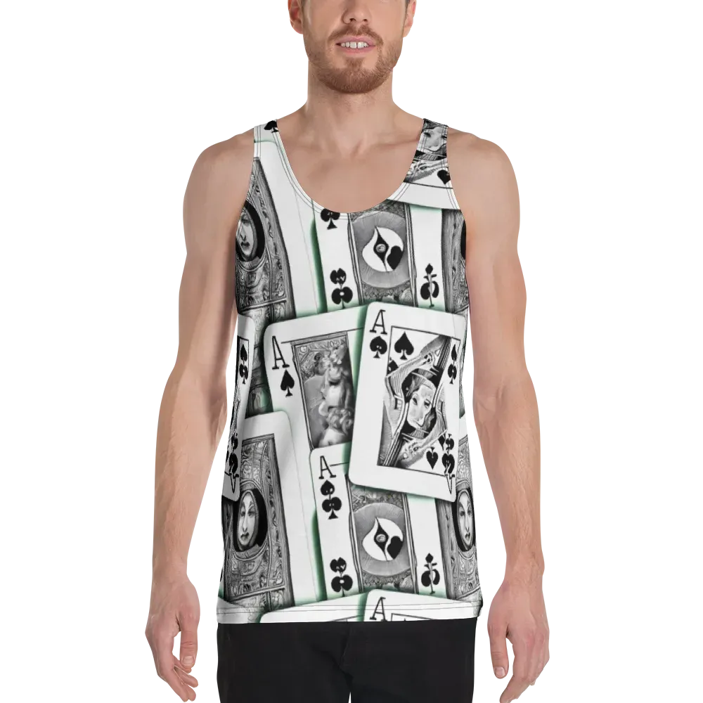 Intense, By Bunny Yeager on Men's Tank Top — Front
