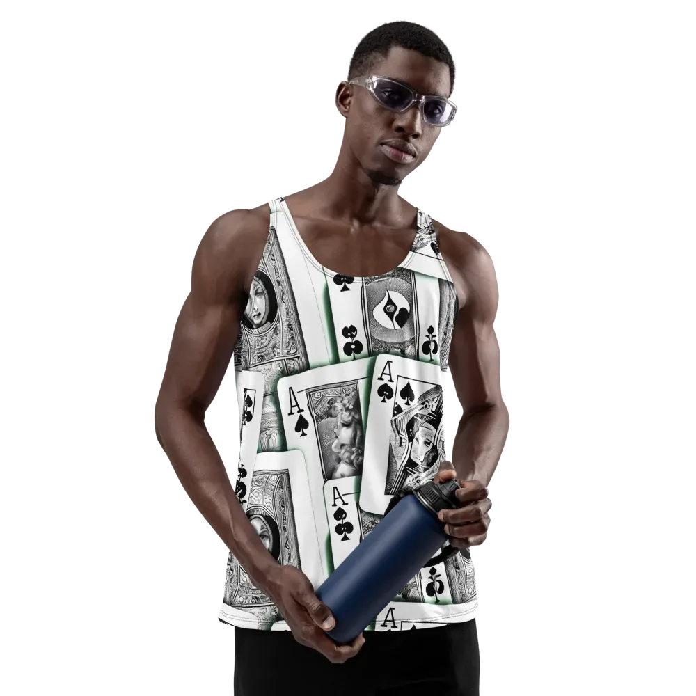 Intense, By Bunny Yeager on Men's Tank Top — Front