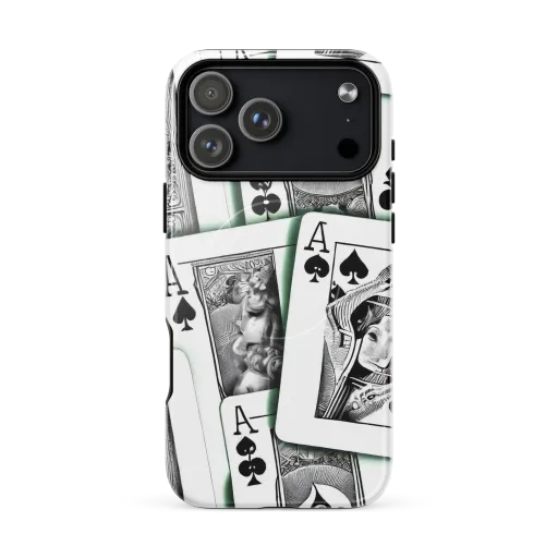 Intense, By Bunny Yeager on a MagSafe Tough Case for iPhone®