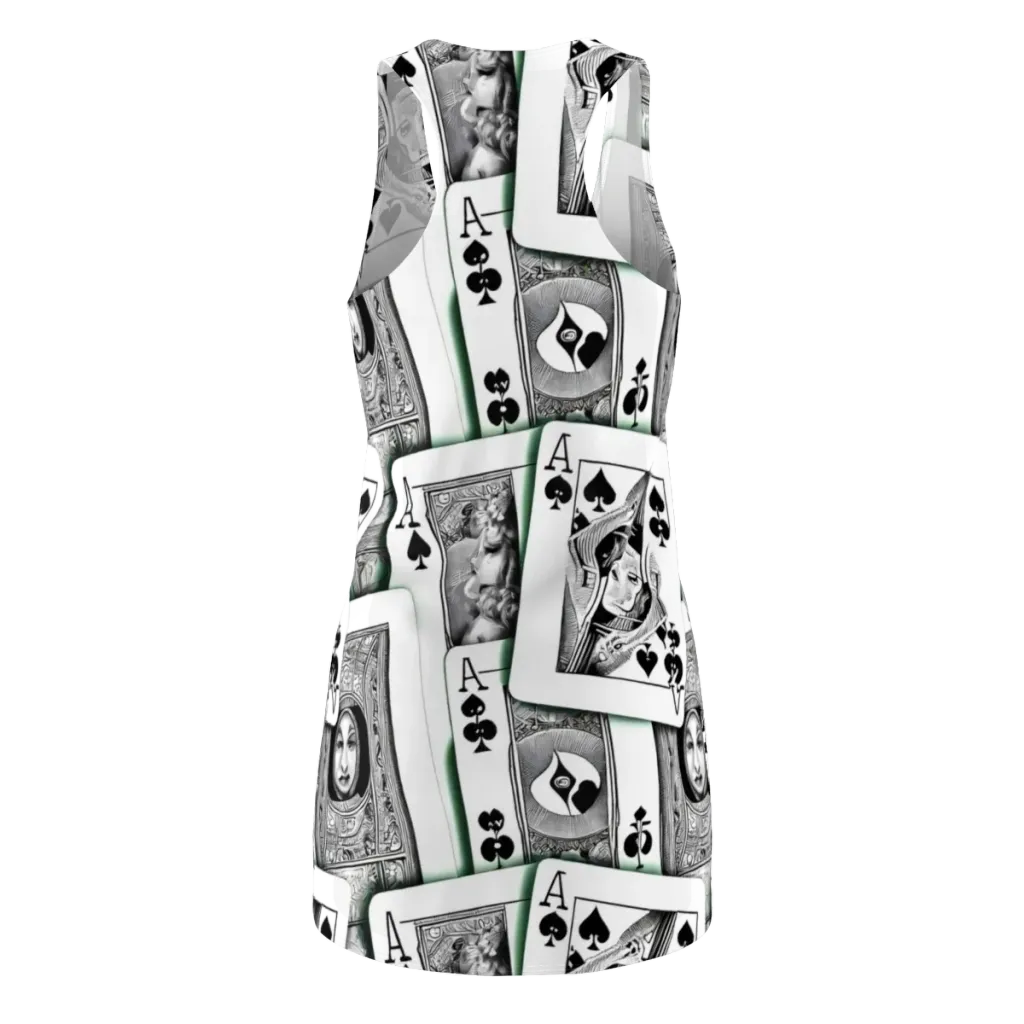 Intense, By Bunny Yeager on Racerback Dress — Back