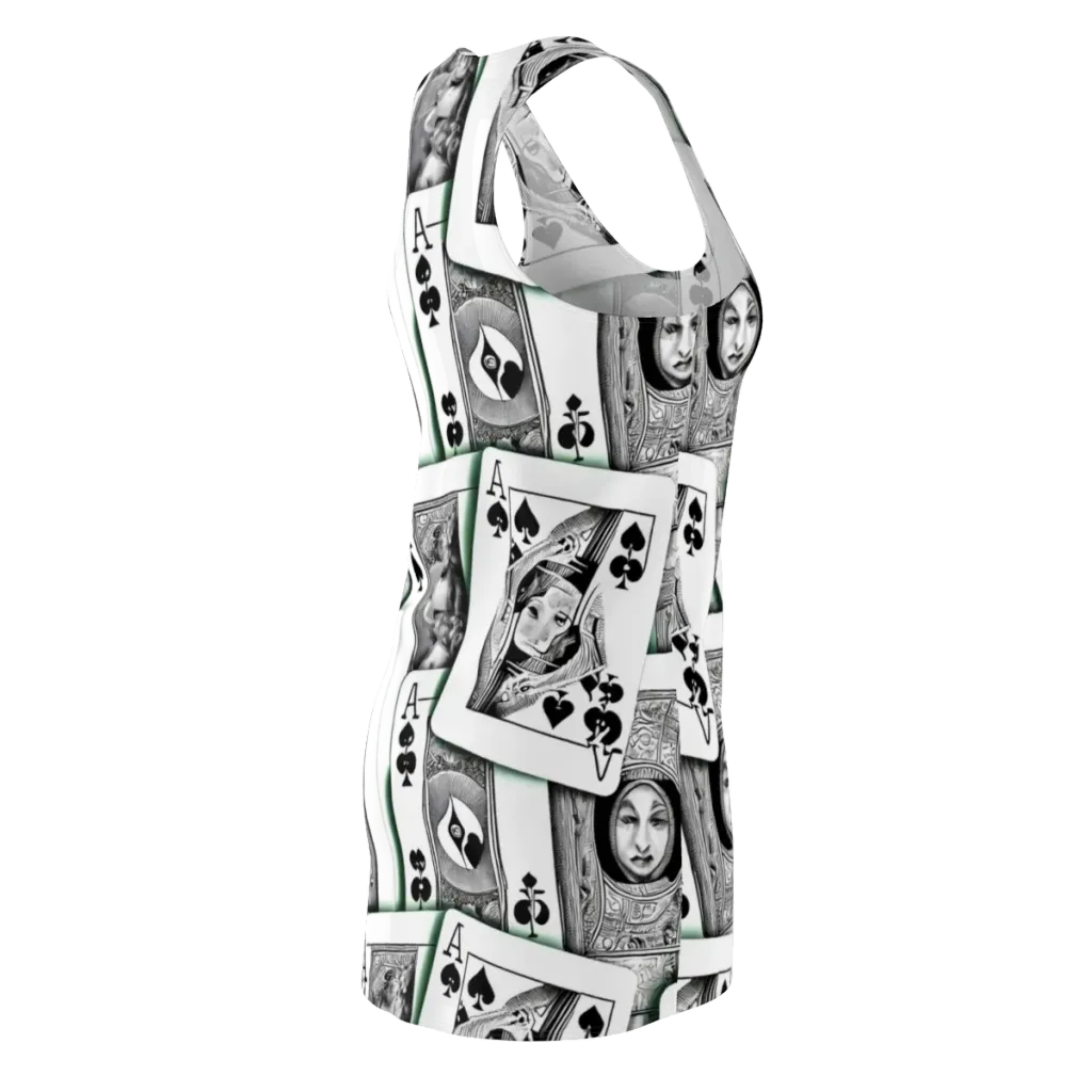 Intense, By Bunny Yeager on Racerback Dress — Back Side