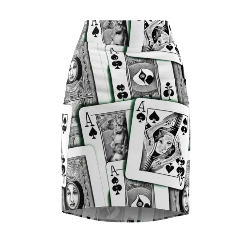 Intense, By Bunny Yeager on a Pencil Skirt