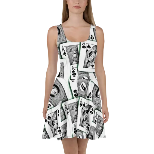 Intense, By Bunny Yeager on a Skater Dress