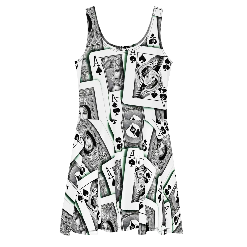Intense, By Bunny Yeager on Skater Dress — Front
