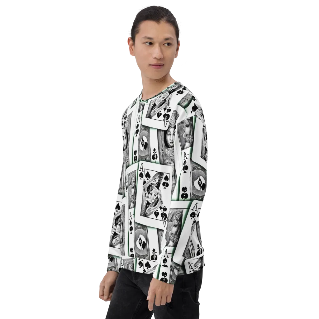 Intense, By Bunny Yeager on Sweatshirt — Left Front