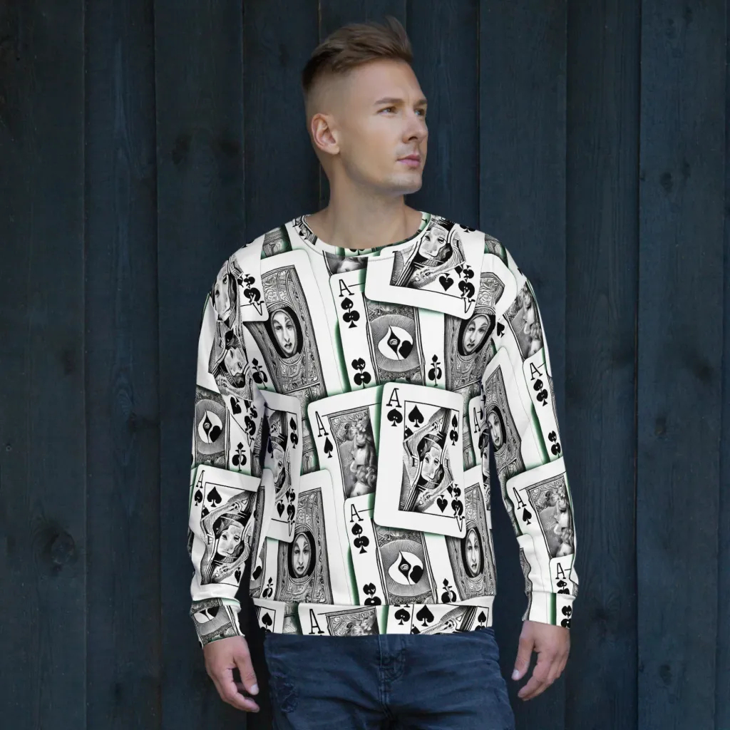 Intense, By Bunny Yeager on Sweatshirt — Front